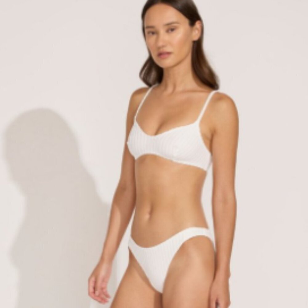 Solid & Striped The Rachel Ribbed Bikini - Picture 2 of 4